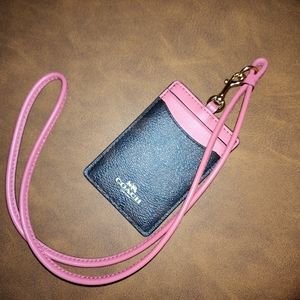 Coach lanyard